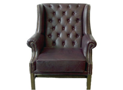 Chesterfield Ohrensessel Sessel Couch Relax Polster Designer Couchen Neu KINGS3