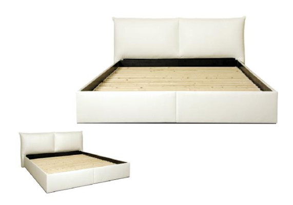 Bett Betten Doppelbett Hotel Polsterbett XXL Wandpolster Bett XXL Ehebett Neu