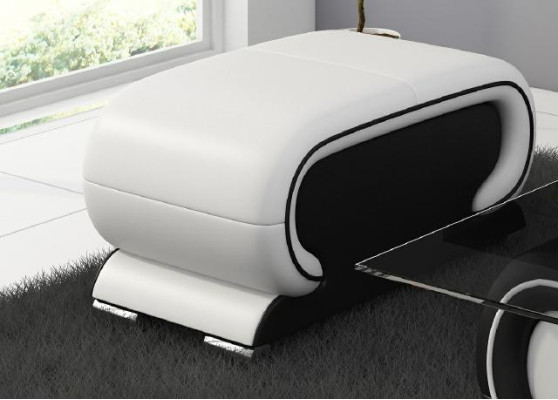 Lounge Liege Ottomane Polster Sofa Büro Relax Leder Chaiselongues Neu 1672