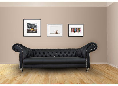 Chesterfield Sofa Polster Designer Couchen Sofas Garnitur Textil Stoff Textil 23