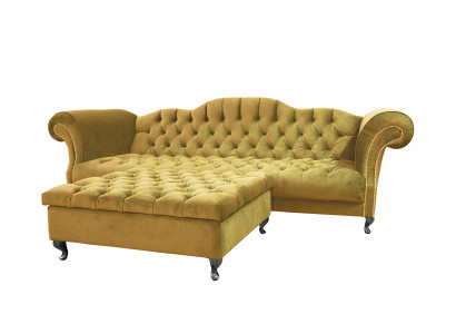 Chesterfield Sofa Polster Designer Couchen Sofas Garnitur Couch SLIII Sofa №51