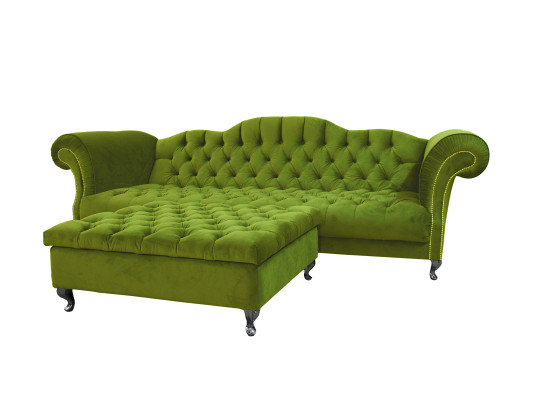 Chesterfield Sofa Polster Designer Couchen Sofas Garnitur Couch SLIII Sofa №57