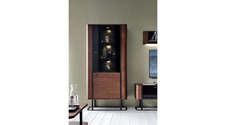 Vitrine Aktenschrank Schrank Vitrinen Büro Hochschrank Wohnzimmer Regal