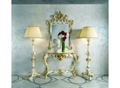 Spiegel Holzrahmen Großer Wandspiegel Klassischer Designer Spiegel Barock SP5020