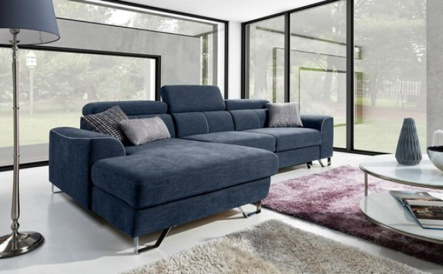 Modern Schlafcouch Schlaf Sofa Couch Polster Ecksofa Sofa Polster Eck Garnitur