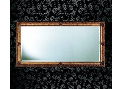 Großer Wand Spiegel xxl royal Barock Stil Design Möbel Rokoko Holz Rahmen 181x91