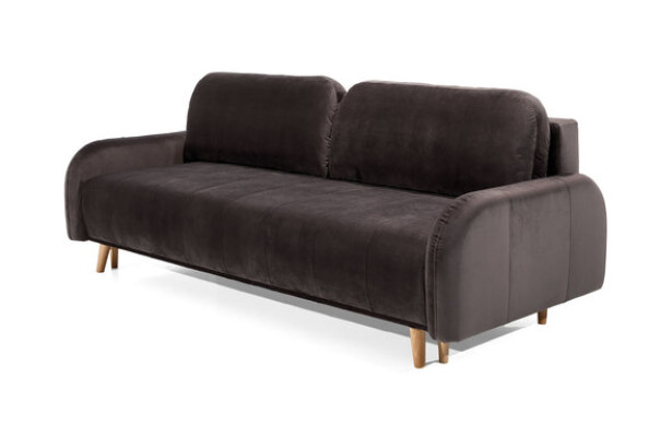 Das luxuriöse große Schlafsofa ist aus hochwertigem Material gefertigt