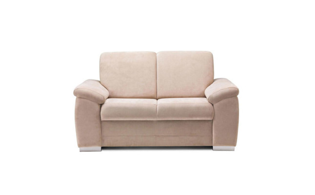 Design 2 Sitzer Relax Sofas Club Lounge Sofa Textil Polster Couch Stoff Couchen