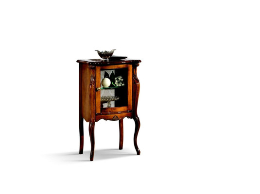 Designer Italienische Möbel Vitrine Barock Kleiderschrank Glasschrank Anrichte Neu