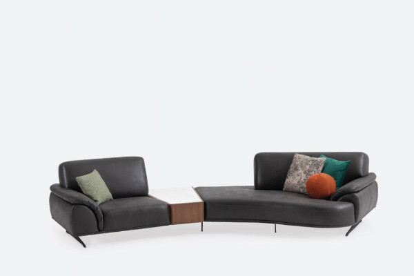 Rund Wohnzimmer Couch Möbel 5 Sitz Couchen Runde Sofa Möbel Textil